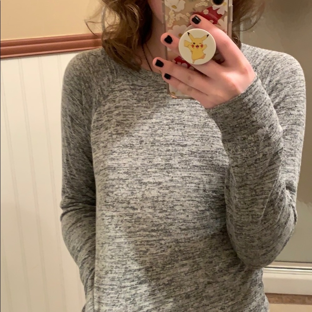 long sleeve easy tee - Hollister